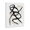 thumbnail image 2 of Stupell Industries Contemporary Abstract Paint Strokes Black Brown Canvas Art, 16 x 20, by Lil' Rue, 2 of 7