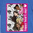 thumbnail image 3 of Barbie - Happy Heart Day - Toddler And Youth Short Sleeve Graphic T-Shirt, 3 of 5