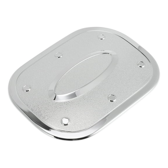 Fuel Tank Door Cap for Buick Envision 2020-2025 Fuel Filler Flap Cover Adhesive Type Chrome Silver Tone ABS