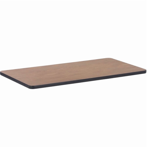 Lorell, Medium Oak Laminate Rectangular Activity Tabletop, 1 Each