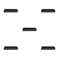 thumbnail image 3 of kurtrusly Non-Stick And Easy To Clean Carbon Steel Baking Pans Kitchen Essential black 5Set, 3 of 6