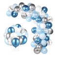 thumbnail image 1 of 104pc Azul Globo Arco Garland Kit Plata Metálico Globos Para Bebé Afortunado Sencillez, 1 of 5
