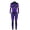 yue866-01-Blue, variant on KHONTS Women's 3D Mechanical Robot Skeleton Print Halloween Jumpsuit Romper Outfit 02-White S