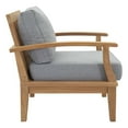 thumbnail image 3 of Modway Marina Ensemble Sectionnel de Patio en Bois de Teck Massif 2 Pcs - Naturel/gris, 3 of 6