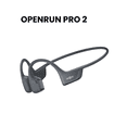 thumbnail image 1 of New Shokz OpenRun Pro 2 - Open-Ear, Bone Conduction Sport Headphones - Sweat Resistant, Workout Headphones with 30ft Bluetooth - Secure, Comfortable Fit - Deep Bass and Smart Mic - Shokz App (Black), 1 of 9