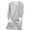 03-Light Gray, variant on Dezsed Women's Winter Warm Sherpa Lined Fleece Crewneck Sweatshirt Thickened Plush Warm Long Sleeve Pullover Loungewear Tunic Tops with Pockets Light Purple XXXL