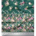 thumbnail image 2 of Soimoi Cotton Voile Fabric Insect & Anemone Panel Decor Fabric Printed Yard 56 Inch Wide, 2 of 5