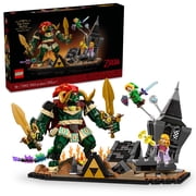 LEGO The Legend of Zelda: Ocarina of Time – The Final Battle - Building Set for Adults, Ages 18+ - Nintendo Collectible with Link & Zelda Minifigures - Bedroom or Game Room Decor - 77093
