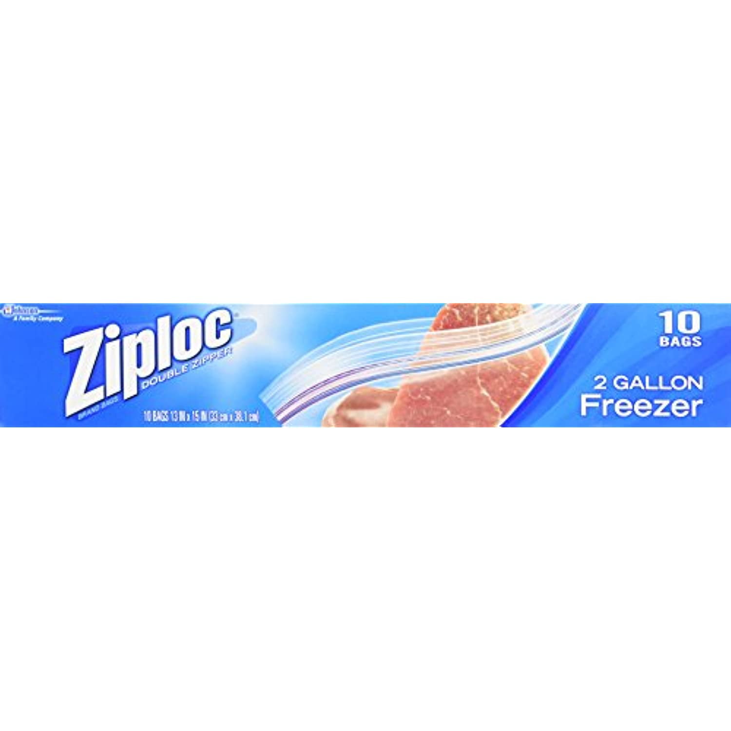 30 Count 2 Gallon Freezer Bags - Extra Large Zipper Storage Bags, Bulk Pack With Dispensing Box