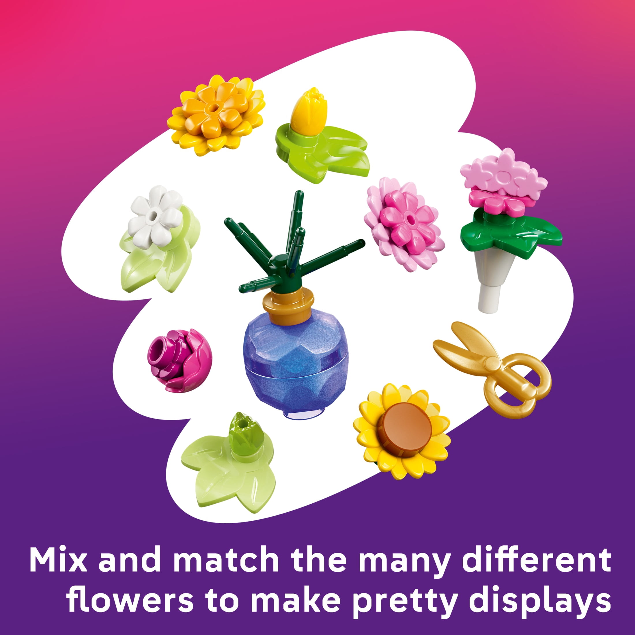 LEGO Friends Creative Flower Shop - Building Toy for Girls & Boys, Ages 7+ - Toy Figures & Playset for Kids - Includes 2 Minidolls - Gift for Birthdays - 42693