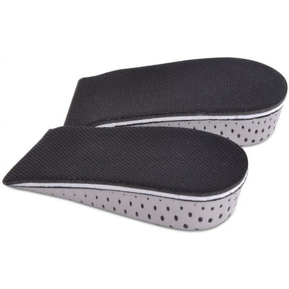 Guithia Memory Foam Invisible Height Increasing Insoles Elevator Heel Lift Shoe Pad 3.3CM