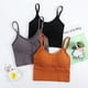 thumbnail image 4 of Camisola grande con forma de U que envuelve el pecho, ropa interior sin tirantes, sujetador deportivo para mujer, fruncido sin anillos de acero, 4 of 6