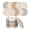 A006- Clear (G), variant on Round Woven Coasters For Drinks 10 Pack With 1 Metal Holder Heat Resistant Absorbent Linen Coaster Set For Tabletop Protection Kitchen Home Decor