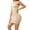 Beige, variant on Women's Strapless Shapewear Tummy Control Seamless Body Shaper Dresses