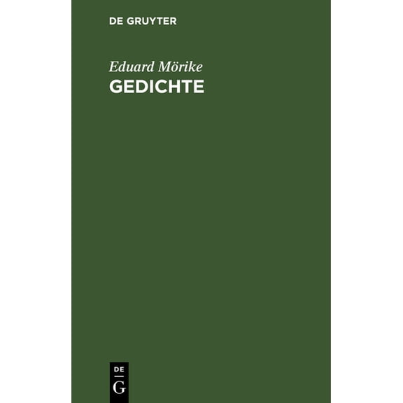 Gedichte, (Hardcover)