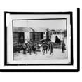 thumbnail image 2 of Historic Framed Print, #140 American Red Cross, English Red Cross train in France: Wounded [...] Hospital Camp, 17-7/8" x 21-7/8", 2 of 9