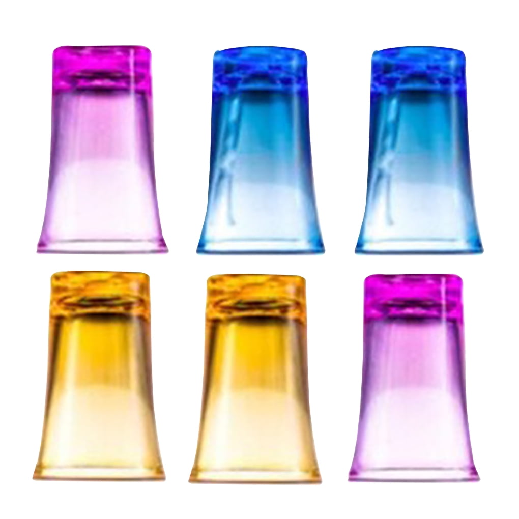 Justhard Set Of 6 Shot Glasses Bar Tumblers Shot Vodka Party Gift