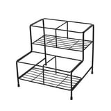 yotijay Syrup Bottle Display Rack 2 Tier Metal Coffee Syrup Organizer ...