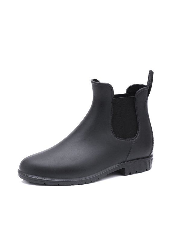 Rubber Ankle Boots