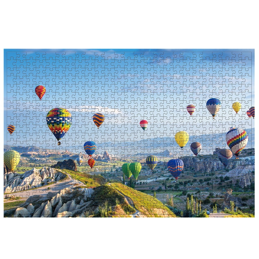 Puzzles for Adults 500 Pieces, Ship Port 500 Piece Round Jigsaw Puzzles