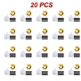 thumbnail image 1 of 40PCS Led Tea Light Candles  Real Wax Waterproof Flickering Candles for Romantic Valentine‘s Day  Home Decorations  Wedding, 1 of 5