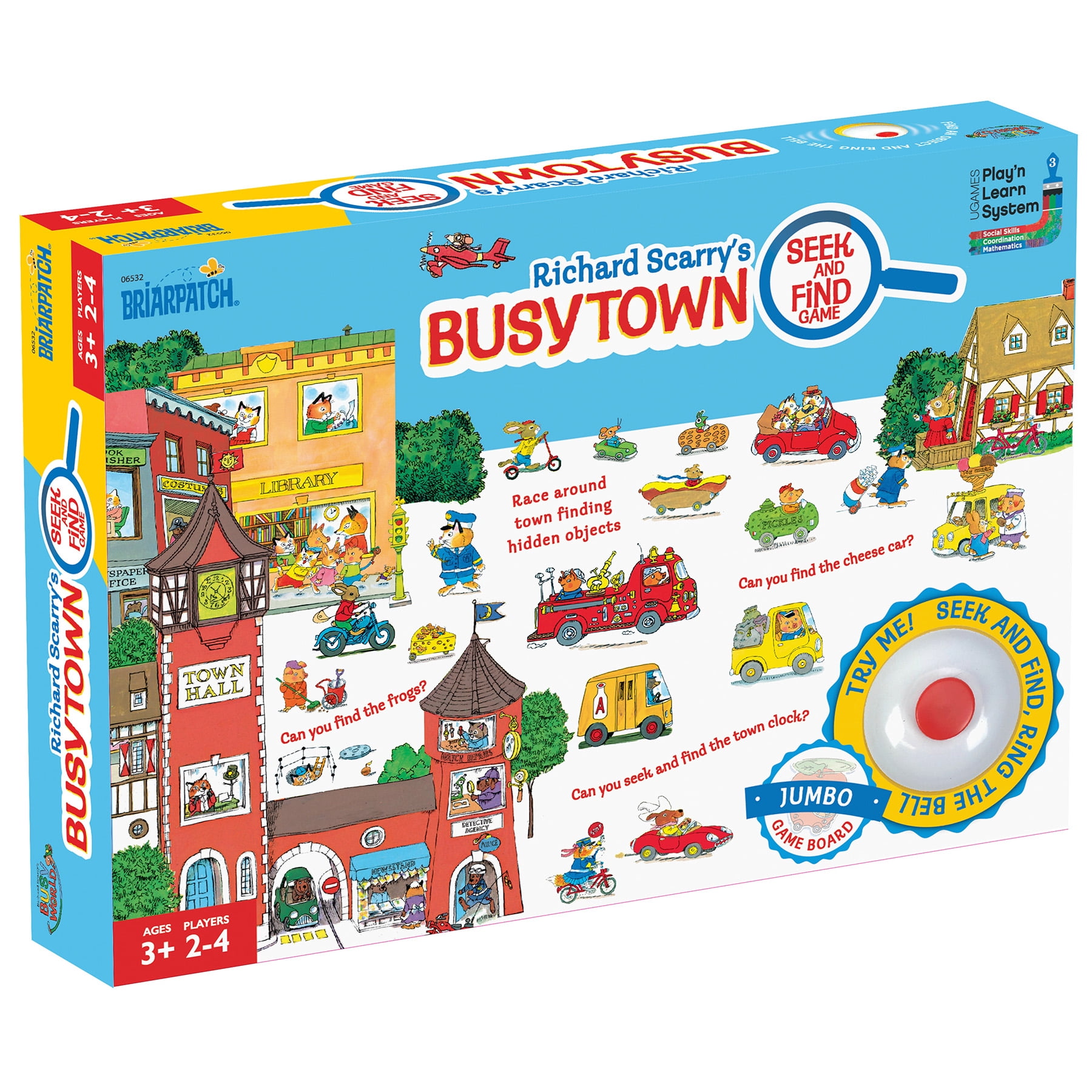 Briarpatch Richard Scarry Busytown Seek and Find Game