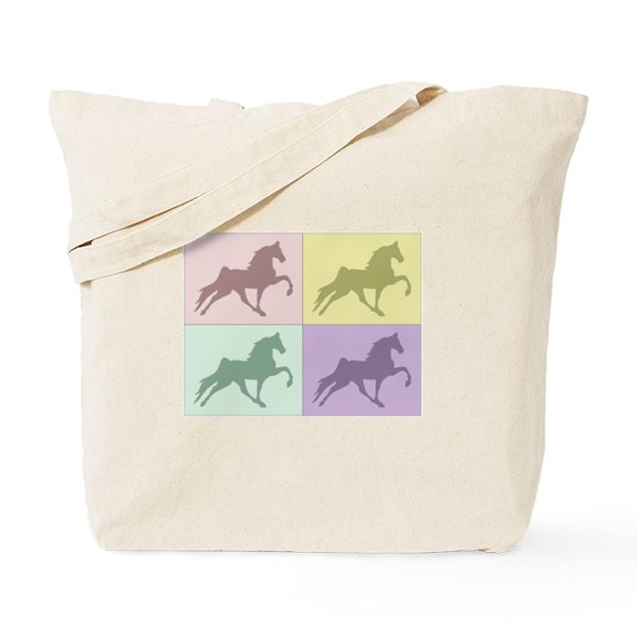 CafePress - Horse Quad Tote Bag - Unisex Canvas Tote Bag, Beige, 1-Piece