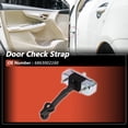 thumbnail image 2 of Unique Bargains No.6863002160 Soporte de verificación de puerta trasera izquierda y derecha para Toyota Corolla 2009-2013, limitador de bisagra de puerta, 1 pieza, 2 of 6