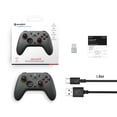 thumbnail image 5 of GameSir Nova 2 Lite Wireless PC Controller with Hall Effect Joysticks & Triggers, 2.4G & Wired 1000Hz Polling Rate, Remappable Buttons - Compatible with PC/Switch/Steam/Android (Black), 5 of 15