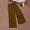 Brown, variant on Bzhegqhd Women Solid Color Elastic Waist Sports Casual Pants with Side Pockets