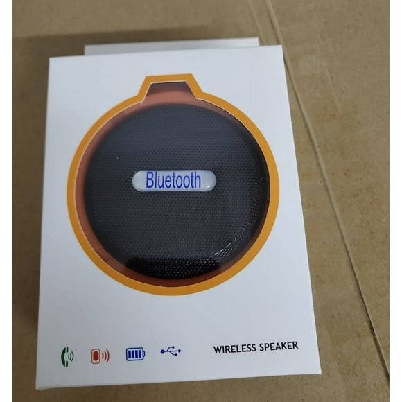 Altavoz Bluetooth con ventosa grande, resistente al agua, para baño, regalo C6, tarjeta de audio portátil inalámbrica, Bluetooth