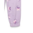 thumbnail image 3 of 365 Kids by Garanimals Girls Fleece Jogger Pants, Sizes 4-10, 3 of 3