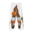 thumbnail image 3 of Lsque Gnomes In Autumn Print Men's Pajama Pants, Lounge Pant - Comfortable Home Wear,Elastic Waistband, Stylish Design-XX-Large, 3 of 9