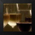 thumbnail image 2 of Peck, Gail 15x15 Black Modern Framed Museum Art Print Titled - Wine Glasses, 2 of 5