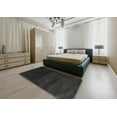 thumbnail image 4 of Ahgly Company Indoor Square Contemporary Mid Gray Abstract Area Rugs, 3' Square, 4 of 6