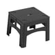 thumbnail image 2 of Mesa de picnic plegable compacta con asa para cocinar en el jardín mesa plegable al aire libre Negro Zulema escritorio plegable, 2 of 8