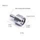 thumbnail image 4 of Sonducket Conector de buceo portátil desmontable BCD antioxidante conexión de segunda etapa 16-9-18 adaptador de reemplazo de deportes Deportes acuáticos, 4 of 6