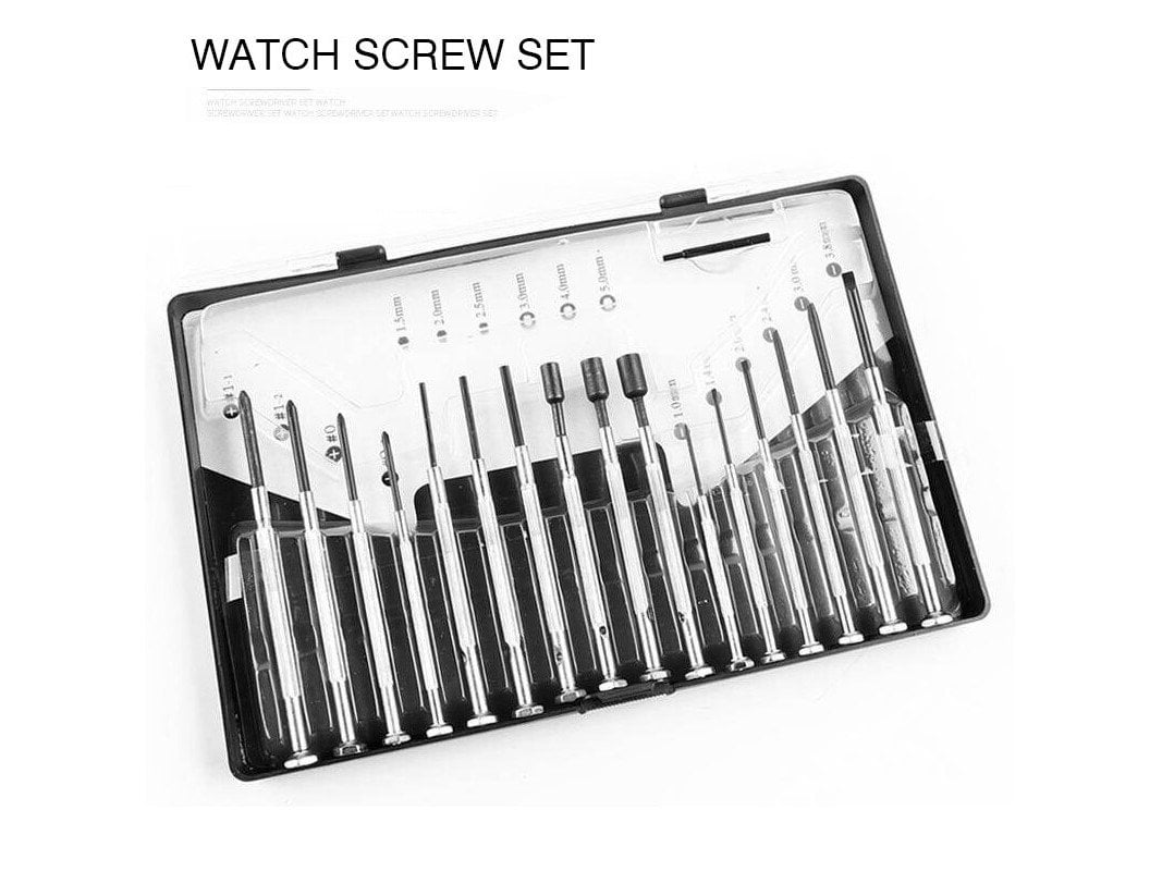 11PC Precision Small Jewelers Screwdriver Set Flat Philips & Magnet 