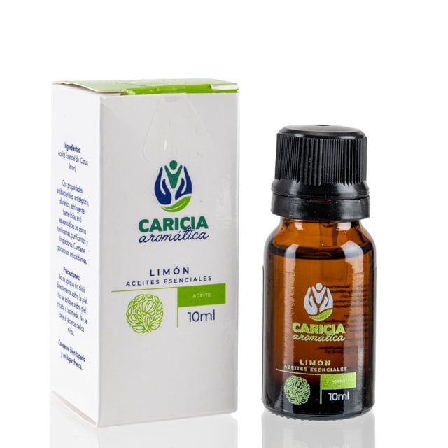 Aceite esencial puro de Limon Caricia Aromática 10ml