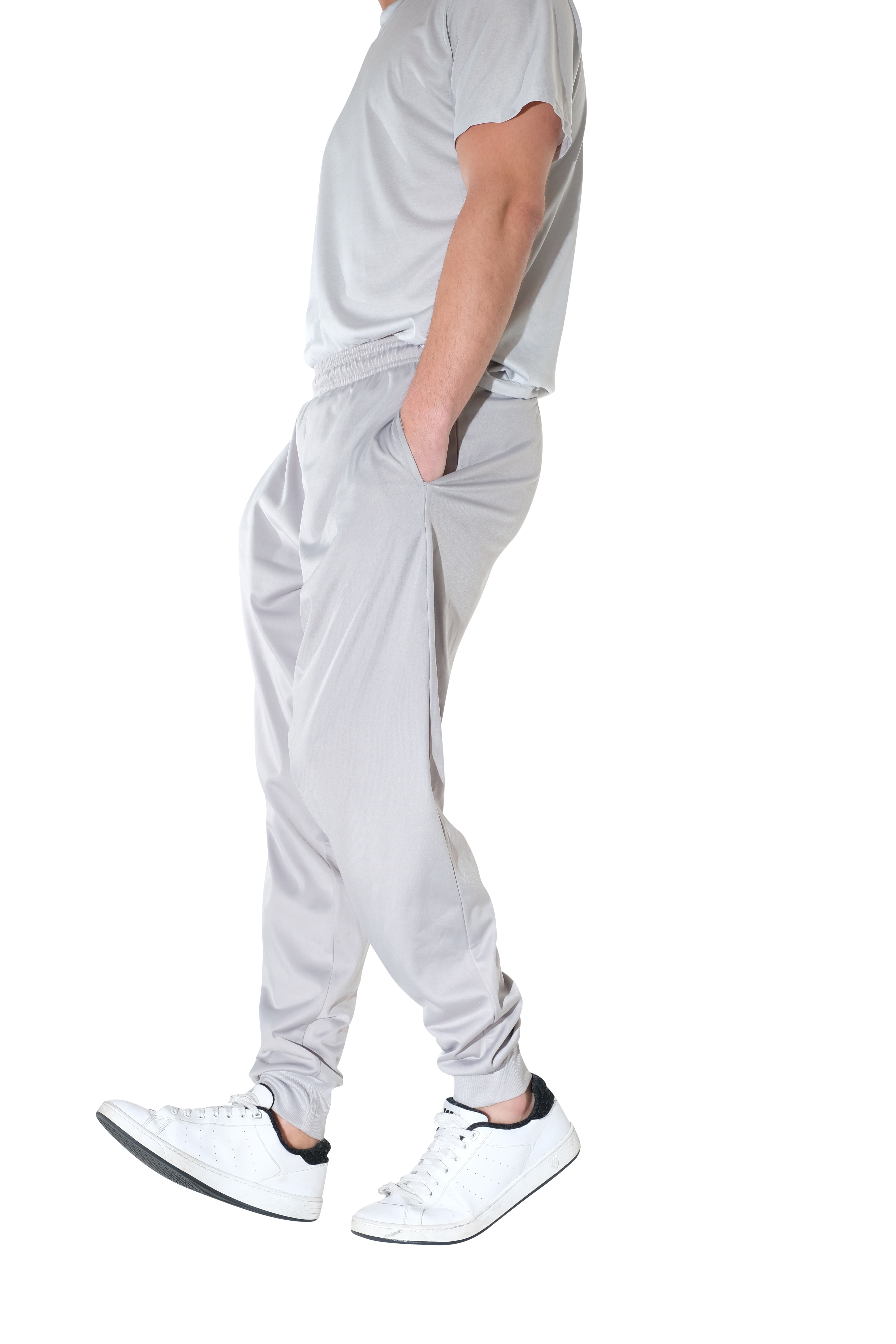 Real Essentials 3 Pack Boys Active Athletic Casual Jogger Sweatpants with Pockets