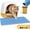 Blue, variant on Cat Litter Mat - 30'' x 24'' Large Litter Trapping Mat, Easy to Clean Litter Box Mat, Waterproof, Urine-Proof, Non-Slip Kitty Litter Mats for Floor, Beige
