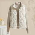 thumbnail image 5 of WMTBSRSW Petite Puffer Vest for Women Lightwieght Sleeveless Zip up Quilted Coat Trendy Stanf Collar Casual Winter Warm Outwear, 5 of 5