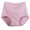 Pinky-a, variant on Women's High Waisted Soft Breathable Panties Stretch Briefs Seamless Ladies Briefs Lace Brief Panties for Women Cotton Panties Beige XXL