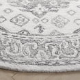thumbnail image 3 of SAFAVIEH Ebony Priscilla Oriental Area Rug, Ivory/Grey, 6' x 6' Round, 3 of 10