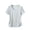 Blue, variant on Slim Fit T-Shirts for Women Scoop Neck Short Sleeve Basic Tee Soft Stretchy Clothes for Summer Everyday Date Nights