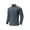 Dark Gray, variant on 2 Pack Men's Quarter Zip Pullover Premium Fleece Lined Long Sleeve Golf Shirts Midweight Sweatshirts