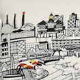 thumbnail image 3 of 35" White Kansas City Daylight Skyline Lumbar Decorative Pillow, 3 of 5