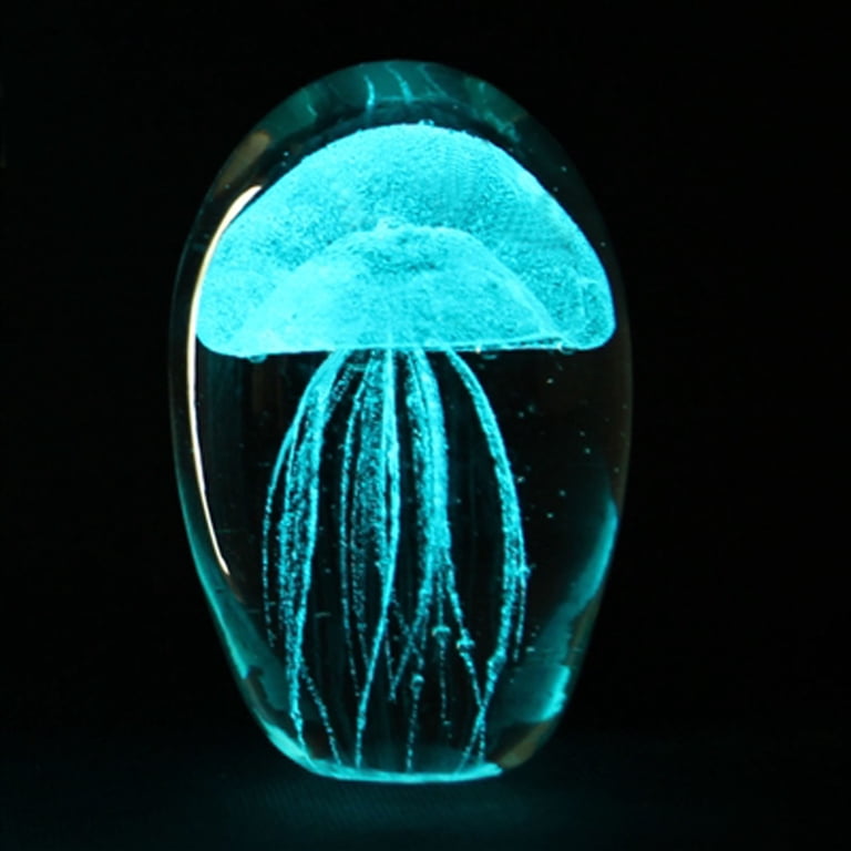 Glow In The Dark Jellyfish Glass