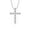 White, variant on Fireborn Round-Shaped Diamond Pendant, Sterling Silver Jewelry for Women, 1 CTW, 2.68 g, 14K White Gold