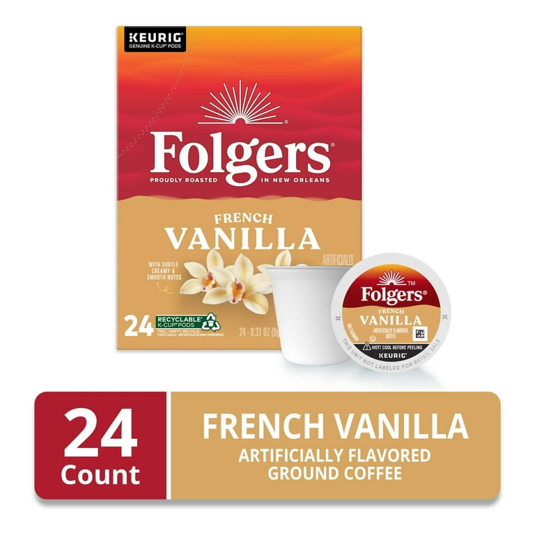 French Vanilla Coffee K-Cup Pods, 24/Box French Vanilla Coffee K-Cup Pods, 24/Box